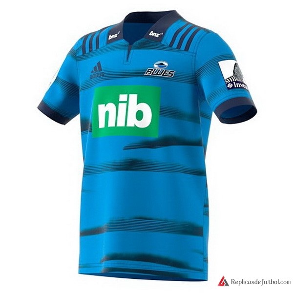 Camiseta Blues Primera equipación 2018 Azul Rugby